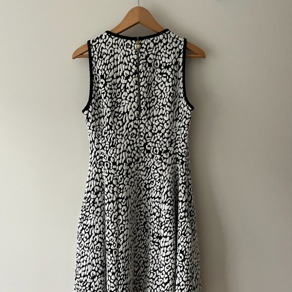 Kate Spade New York sleeveless leopard-print fit & flare dress - M - Picture 2 of 2